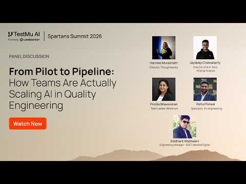 From Pilot to Pipeline: How Teams Are Actually Scaling AI in Quality Engineering