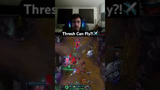 Thresh Can Fly?! Insane Hooks ✈️#leagueoflegends #thresh #league