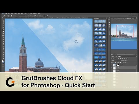 GrutBrushes Photoshop Cloud Brushes Quick Start Video