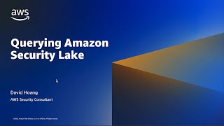 Amazon Security Lake with Amazon Athena and Amazon QuickSight | Amazon Web Services