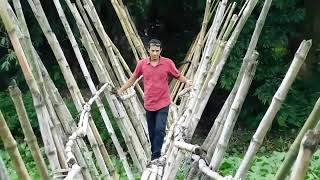 Bamboo Bridge,বাঁশের সাঁকো, Experience in Bamboo Bridge