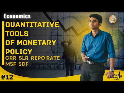 Quantitative Tools of Monetary Policy | NDTL, CRR, SLR, Repo Rate, SDF, MSF,