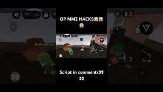 OP MM2 SCRIPT🤫 #bestmm2script #murdermystery2script #recommend # #robloxarsenal #roblox #robloxmm2