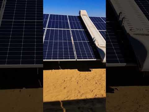 solar panel cleaning robot 🤖#youtubeshorts #shorts #viralvideo