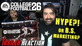 College Football 26 - HYPE? or B.S. Marketing?! - Angry Trailer Reaction!