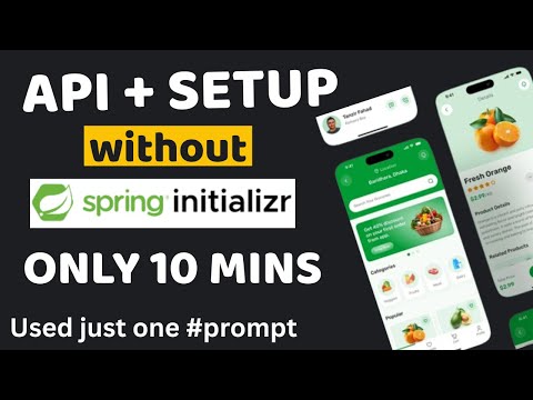 No Spring Initializr? No Problem! Build API + Setup in 10 Mins | spring boot | api | micro service