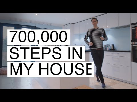 20000 steps a day for a month
