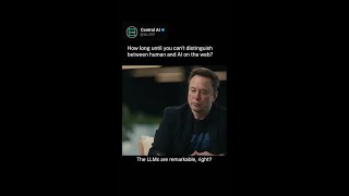 Elon Musk on Passing The Turing Test