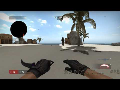 Flashbang with cl_crosshairstyle 1 test