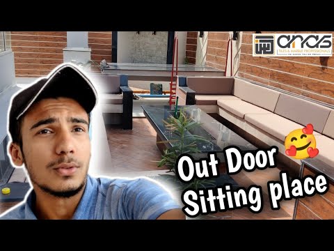 Out Door Sitting Area💖 Interior Design by anas life hub