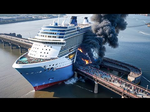 Biggest Ship Collisions and Mistakes Caught On Camera | Best Of Month #57