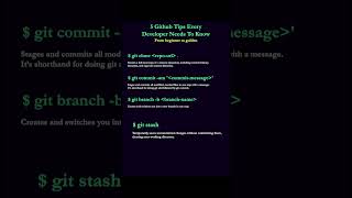 5 GitHub tips every beginner dev should know — from the basics to the hidden lifesaver.