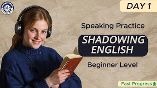 🔴 30 English Sentences for Daily Routine | Beginners | Day 1 Shadowing English Speaking Practice