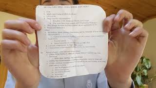 Informative Speech Outline/Notes