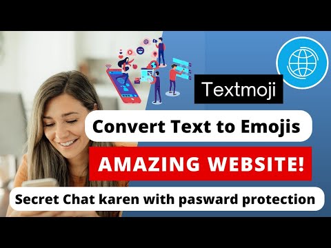 Send encrypted massage to anyone | Mind blowing website for convert text to emojis | Txtmoji