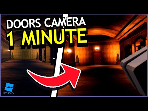 How to Make a Camera like DOORS 1 IN MINUTE!