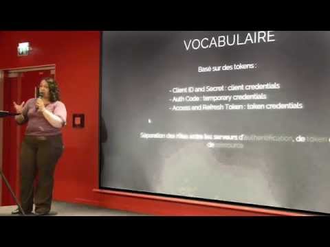 Chapitre 01 / Conférence 09 @ Valtech - Introduction à oAuth2