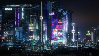 Night City 🌌 | Cyberpunk Ambient Playlist 🎧 | Cyberpunk 2077 Inspired Dreamscape 🏙️