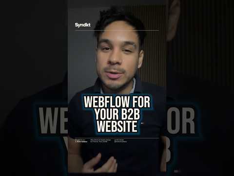 Common Webflow Mistakes #b2bwebdesign #WebDesignTips #Webflow #B2BMarketing #WebflowTips