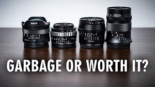 The TRUTH About CHEAP Micro Four Thirds Ultra Budget Lenses - Are They Worth It?