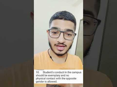 Rules In Chandigarh University 😂#justforfun #chandigarhuniversity