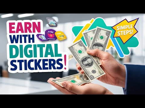 Turn Creativity into Cash: Sell Digital Stickers!