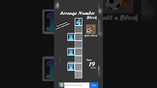 Arrange Number Block || Google Play Store || Level 02 || Unity || Grailads || Subham Rawat