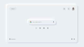 Build Cool Modern Google Search Page in HTML & CSS | How to create website template in html and css