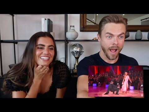 Reacting to when I FELL on National Television (DWTS) - Derek Hough & Hayley Erbert x Dayley Life