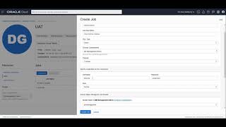 OCI Database Management Service: Create and Execute Jobs on a Database Group