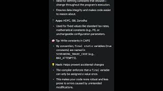 Final Variables in Java 🔒 | Fixed Rules in HDFC’s Interest & Tax Calculators