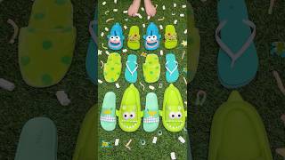 Super cool sweet team slippers 🍭👑 trending sandals 🤩🚀 #viralvideoshorts #trending #love