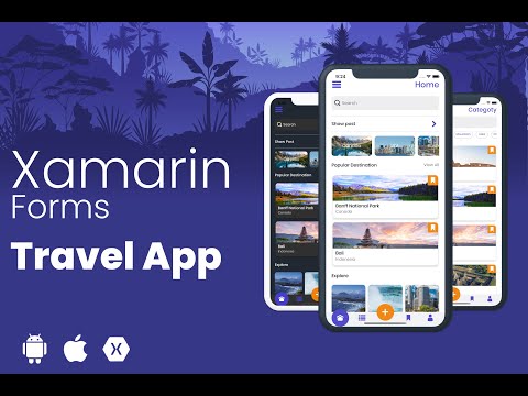 XamDesign Xamarin Forms Govo Travel App - Android/iOS