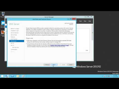 Server 2012: How to install Active Directory/DNS/DHCP (Part 2 of 2)