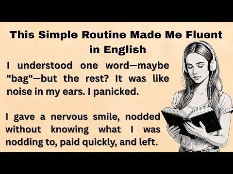 This Simple Routine Made Me Fluent in English || My Spoken English || Graded Reader