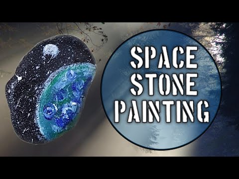 Painting stone / easy stone painting ideas/earth painting/diy/rock painting/পাথরের শিল্পকর্ম /101