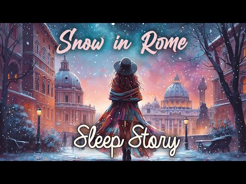 A Snowy Night in Rome: Cozy Bedtime Story to Calm Your Mind and Body. Meditation to Relax