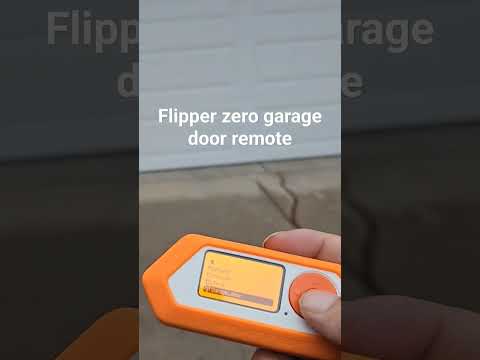 Flipper zero garage door remote control #flipperzero #garage #remote
