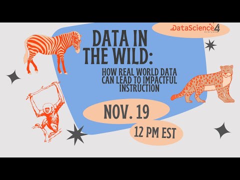 Data in the Wild Webinar