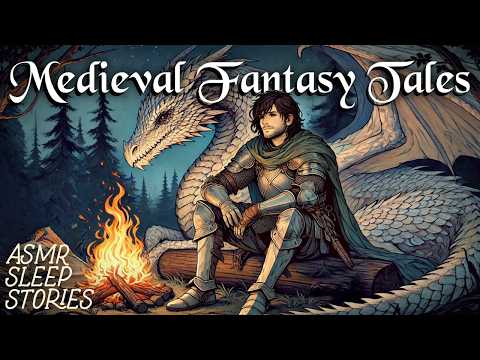 Fall Asleep to 11 Hours of Medieval Tales | Cozy Fantasy ASMR | Bedtime Stories Compilation