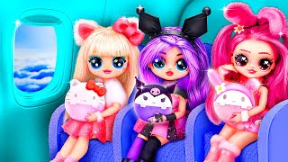 Hello Kitty, Kuromi and My Melody Become Mommies! DIYs for LOL OMG