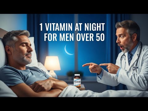 Men Over 50: 1 Vitamin at Night for Potency, Vigor & Deep Sleep