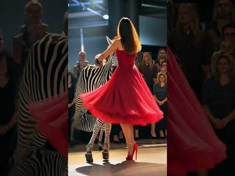 A Woman Fuses with a zebra on AGT #shorts #magic #fusion #miracle #agt