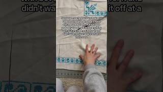 Sometimes simple is better 🩵 #sustainablefashion #vintagestyle #sewing