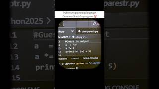 Guess Now!Can you predict the output before running this Python code? 👀💻  #PythonProgramming #shorts