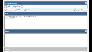 RegEx 107  Using POSIX in your AutoHotkey Regular Expression