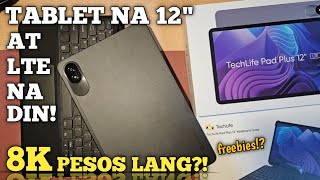 TECHLIFE PAD PLUS 12 INCH LTE SULIT NA SA PRESYO NITO !? SET UP AND HANDS ON TEST | JAYSONSKITV