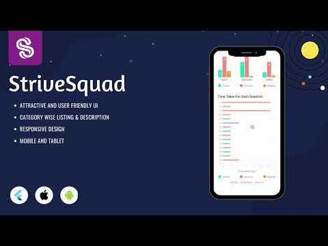 StriveSquad - Byju's clone | Udemy | Online learning Flutter 3 UI Kit