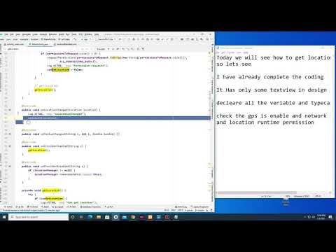 How to Get offline location in android studio - Android Tutorial