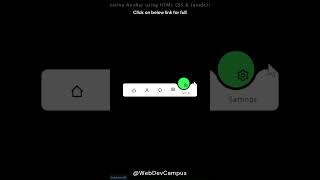 Creating Navigation Menu Bar using HTML, CSS & JavaScript | Web Development Project | #navbar